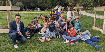 120 ANS - 120 ARBRES : LES ENFANTS PLANTENT POUR L'AVENIR